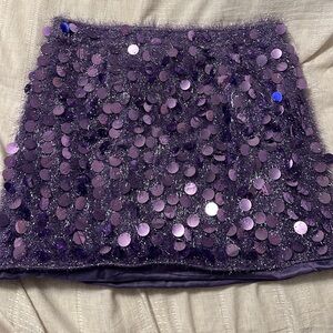 Sequin skirt